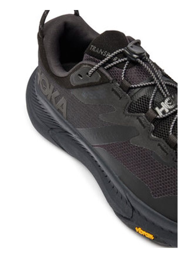 HOKA - Hoka Sneakersy Transport GTX GORE-TEX 1133957 Czarny. Kolor: czarny. Materiał: materiał. Technologia: Gore-Tex