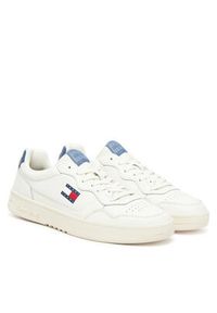 Tommy Jeans Sneakersy (New)Tjm Cupsole Leather Ess EM0EM01443 Biały. Kolor: biały. Materiał: skóra