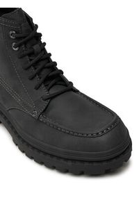 BOSS - Boss Trapery Nebular 50529219 Czarny. Kolor: czarny. Materiał: nubuk, skóra #2
