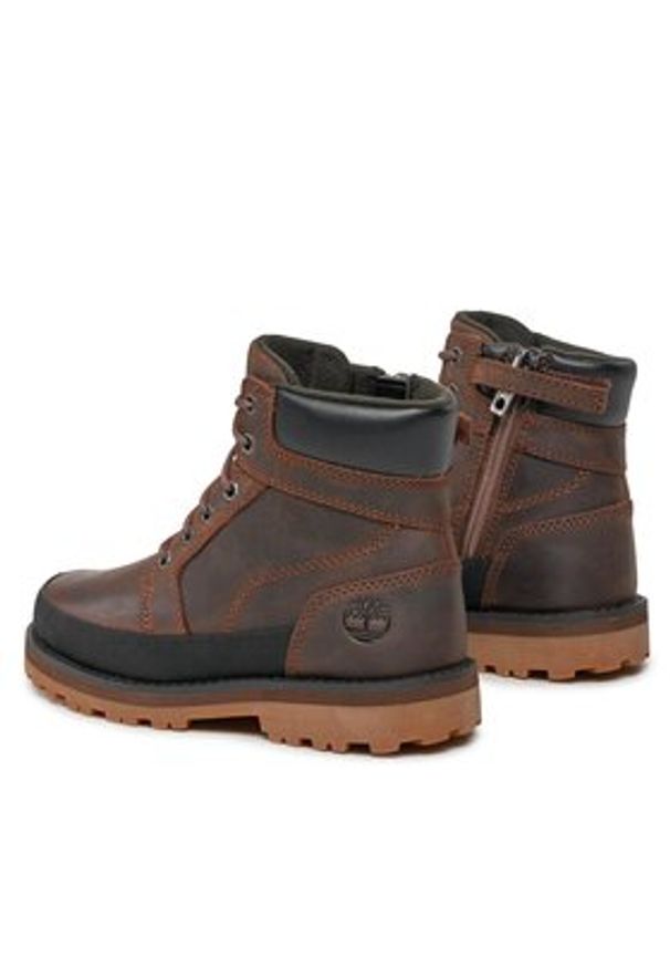 Timberland Trapery Courma Kid Boot W/ Rand TB0A5XHN9311 Brązowy. Kolor: brązowy. Materiał: skóra