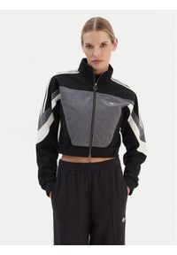 Adidas - adidas Bluza Blocking JW7289 Czerwony Regular Fit. Kolor: czerwony. Materiał: syntetyk #1