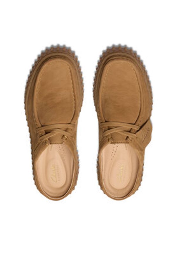 Clarks Klapki Torhill Mule 26181196 Brązowy. Kolor: brązowy. Materiał: skóra