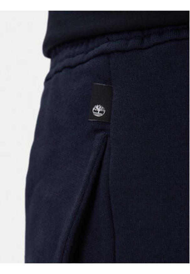 Timberland Spodnie dresowe TB0A5YFB Granatowy Regular Fit. Kolor: niebieski. Materiał: bawełna
