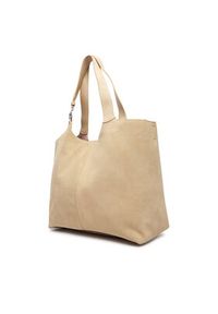 Coccinelle Torebka THE Coccinelle C-Easy E1 THE 11 01 01 Beżowy. Kolor: beżowy. Materiał: skórzane, zamszowe #5