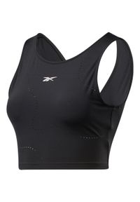Podkoszulek damskie Reebok Lux Perform. Kolor: czarny. Materiał: nylon, materiał. Sport: fitness #1