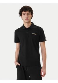 EA7 Emporio Armani Polo 7M001477 AF10375 UC001 Czarny Regular Fit. Typ kołnierza: polo. Kolor: czarny. Materiał: bawełna #1