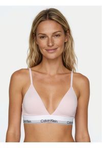Calvin Klein Underwear Biustonosz top LV00QF8498 Różowy. Kolor: różowy. Materiał: bawełna #1