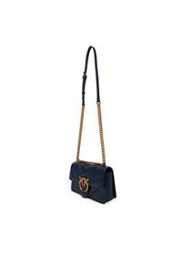 Pinko - PINKO Torebka Love One Mini Light Dc Al 25-26 PLTT 104550 A2OS Granatowy. Kolor: niebieski. Materiał: skórzane #5