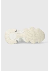 Buffalo sneakersy Norion kolor beżowy 1622379. Zapięcie: sznurówki. Kolor: beżowy. Materiał: guma. Obcas: na platformie #3