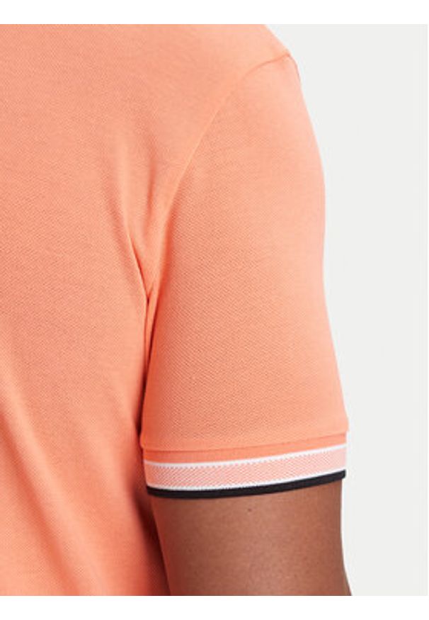 BOSS - Boss Polo Paddy 50469055 Pomarańczowy Regular Fit. Typ kołnierza: polo. Kolor: pomarańczowy. Materiał: bawełna