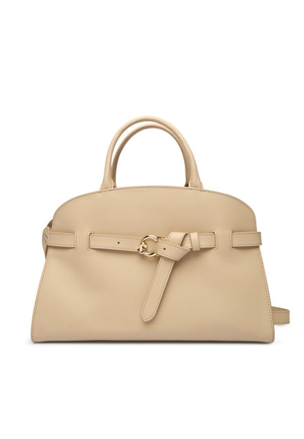 Coccinelle Torebka TLA Coccinellesabine E1 TLA 18 04 01 Beżowy. Kolor: beżowy. Materiał: skórzane