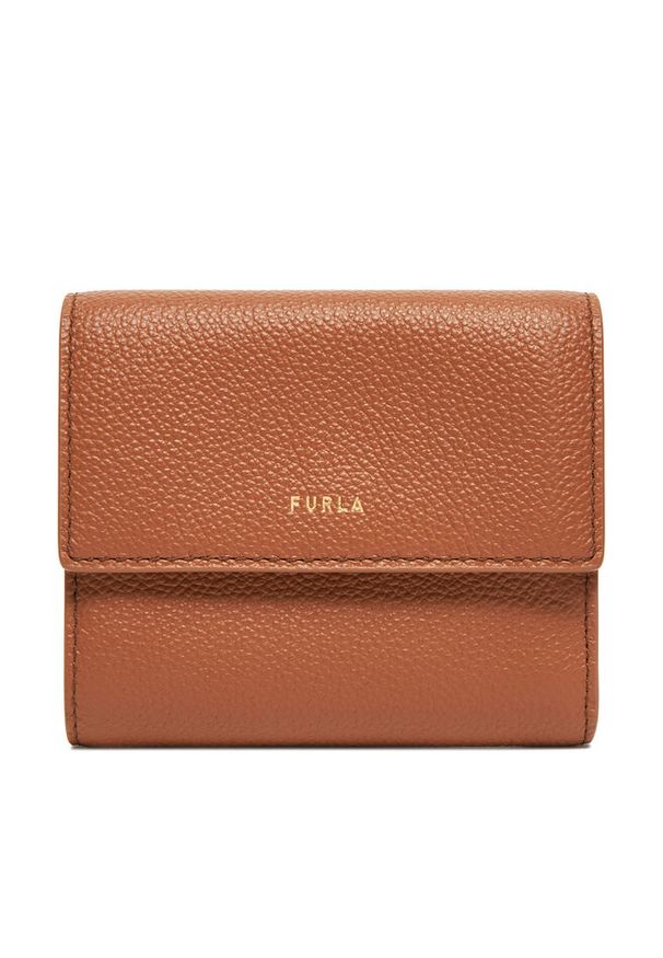 Mały Portfel Damski Furla. Kolor: brązowy