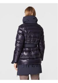 DIEGO M - Diego M Kurtka puchowa 22IM-R432 Granatowy Slim Fit. Kolor: niebieski. Materiał: syntetyk #3