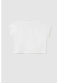 Mayoral t-shirt dziecięcy kolor czerwony. Okazja: na co dzień. Kolor: czerwony. Wzór: aplikacja. Styl: casual #5