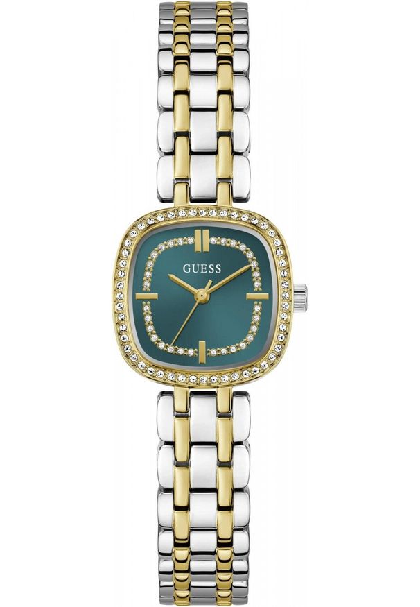 Zegarek Guess Zegarek damski Guess GW1018L6 CYRKONIE srebrny. Kolor: srebrny