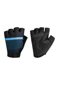 ROGELLI - Letnie rękawiczki rowerowe Rogelli Hero II. Kolor: czarny, niebieski, wielokolorowy. Sezon: lato. Sport: kolarstwo #1