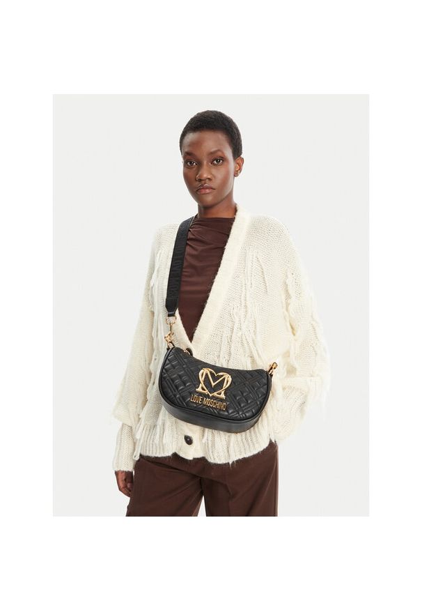 Love Moschino - Torebka LOVE MOSCHINO. Kolor: czarny