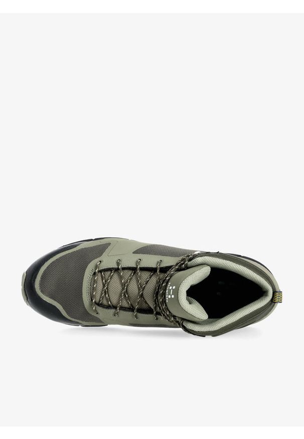 Haglöfs - Buty w góry męskie Haglofs L.I.M Mid Proof Eco. Kolor: zielony. Sport: wspinaczka