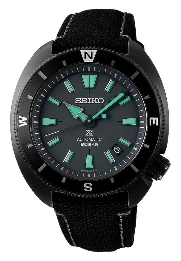 Seiko - Zegarek Męski SEIKO Automatic Black Series Prospex SRPH99K1. Styl: wakacyjny, sportowy