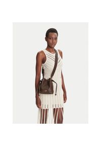 Pinko - Torebka PINKO. Kolor: brązowy #1