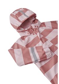 Reima kurtka przeciwdeszczowa dziecięca kolor różowy. Okazja: na co dzień. Kolor: różowy. Materiał: materiał, włókno. Styl: casual #4