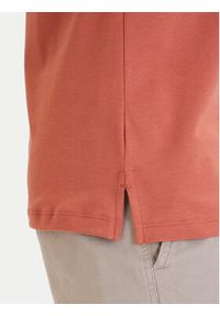 Calvin Klein Polo LV04LB276G Pomarańczowy Regular Fit. Typ kołnierza: polo. Kolor: pomarańczowy. Materiał: bawełna #3