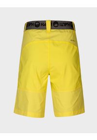 Spodenki trekkingowe damskie Halti Pallas X-Stretch Lite. Kolor: żółty. Długość: krótkie