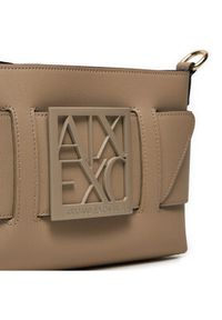 Armani Exchange Torebka 942907 0A874 14349 Beżowy. Kolor: beżowy. Materiał: skórzane