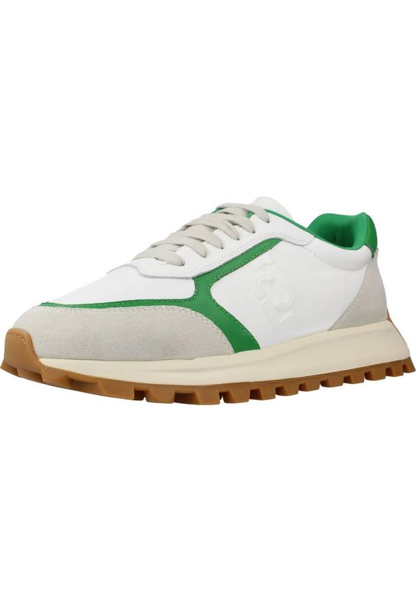 Liu Jo - Kapcie LIU-JO RUNNING 01 SNEAKER Biały. Kolor: biały. Materiał: tkanina, skóra. Sport: bieganie