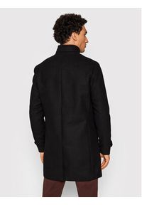Jack&Jones PREMIUM Płaszcz wełniany Melton 12177644 Czarny Regular Fit. Kolor: czarny. Materiał: wełna, syntetyk #5