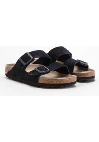 Klapki turystyczne uniseks Birkenstock Arizona SFB 732. Kolor: niebieski