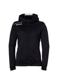 KEMPA - Damska bluza dresowa z kapturem Kempa Player. Typ kołnierza: kaptur. Kolor: biały, wielokolorowy, czarny. Materiał: dresówka