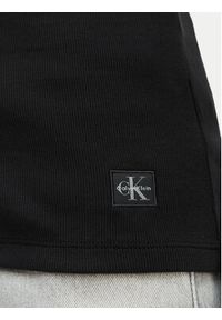 Calvin Klein Jeans Bluzka LV047G207G Czarny Regular Fit. Kolor: czarny. Materiał: bawełna #3