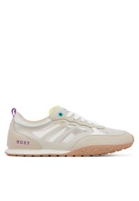 Roxy Sneakersy V12-920 Beżowy. Kolor: beżowy. Materiał: materiał, syntetyk