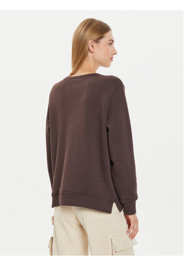 GAP - Gap Bluza 540907-05 Brązowy Relaxed Fit. Kolor: brązowy. Materiał: bawełna, syntetyk