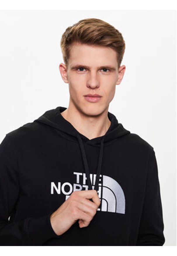 The North Face Bluza Light Drew Peak NF00A0TE Czarny Regular Fit. Kolor: czarny. Materiał: bawełna