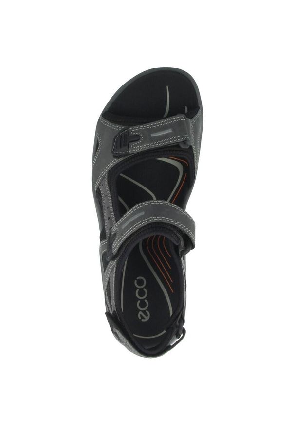 ecco - Buty do chodzenia męskie Ecco Offroad Marine. Zapięcie: rzepy. Kolor: szary. Materiał: materiał, syntetyk. Sport: turystyka piesza