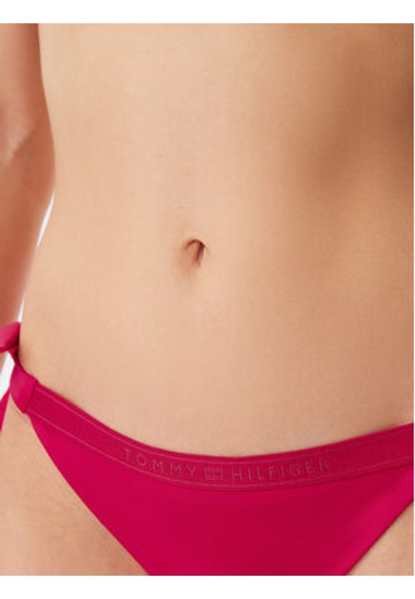 TOMMY HILFIGER - Tommy Hilfiger Dół od bikini UW0UW05825 Różowy. Kolor: różowy. Materiał: syntetyk