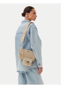 Steve Madden Torebka Bnaim SM13001550 Beżowy. Kolor: beżowy. Materiał: skórzane #5