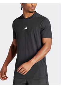 Adidas - adidas Koszulka techniczna Designed for Training IK9725 Czarny Slim Fit. Kolor: czarny. Materiał: syntetyk #4