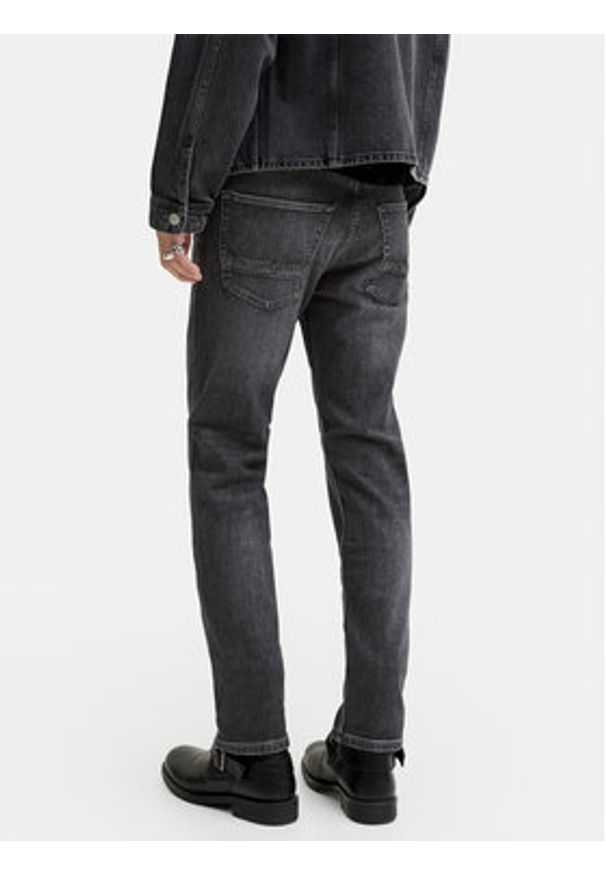 Jack & Jones Jeansy Clark Vintage 12278239 Czarny Skinny Fit. Kolor: czarny. Styl: vintage