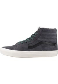 Tenisówki Vans Model Sk8-hi Kolor Niebieski. Kolor: niebieski. Materiał: tkanina, skóra #2