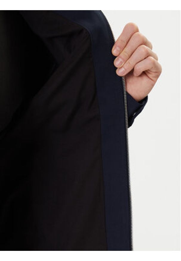Calvin Klein Kurtka przejściowa LV04LE419G Granatowy Regular Fit. Kolor: niebieski. Materiał: bawełna
