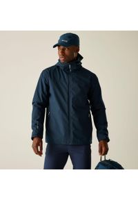 Regatta - Kurtka męska 3 w 1 Coriver. Kolor: niebieski. Materiał: tkanina, puch. Sport: turystyka piesza #1