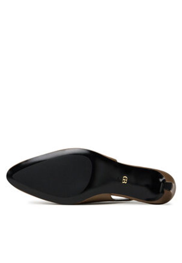 Gino Rossi Czółenka LILY-118324 Brązowy. Kolor: brązowy. Materiał: skóra