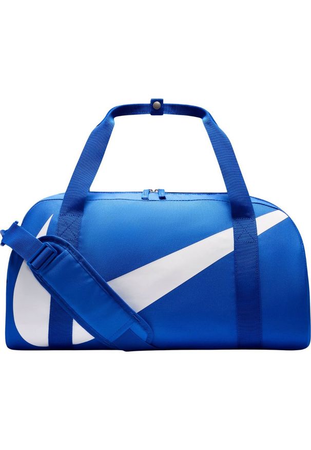Nike Torba dla dzieci Nike Gym Club niebiesko-biała DR6100 480. Kolor: biały, niebieski, wielokolorowy