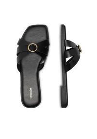 DeeZee Klapki KLE1004-109 Czarny. Kolor: czarny. Materiał: syntetyk #2