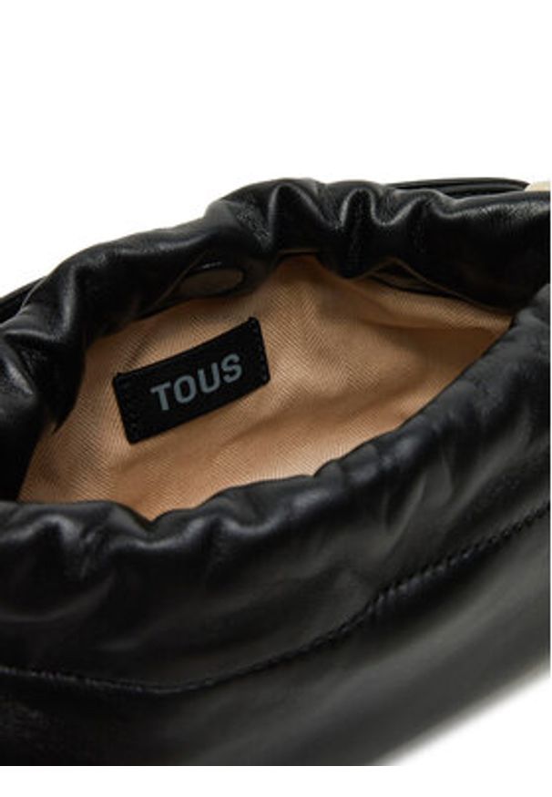 Tous - TOUS Torebka Gloss 2002190151 Czarny. Kolor: czarny. Materiał: skórzane