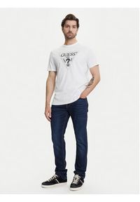 Guess T-Shirt M5YI15 I3Z14 Biały Regular Fit. Kolor: biały. Materiał: bawełna #2