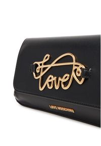 Love Moschino - LOVE MOSCHINO Torebka JC4266PP0MKG0000 Czarny. Kolor: czarny. Materiał: skórzane #3